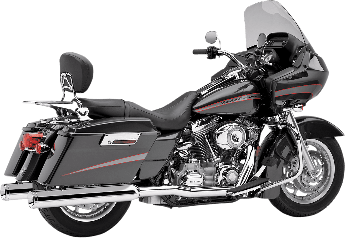 True Dual Headpipes — Electra Glide Classic EFI FLHTCI, Electra Glide Ultra Classic FLHTCU, FLHR Road King +18 more 1995-2006
