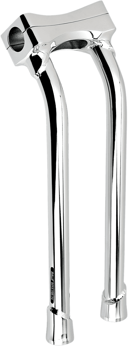 Murdock O/S Risers - Pullback - 14" - Chrome