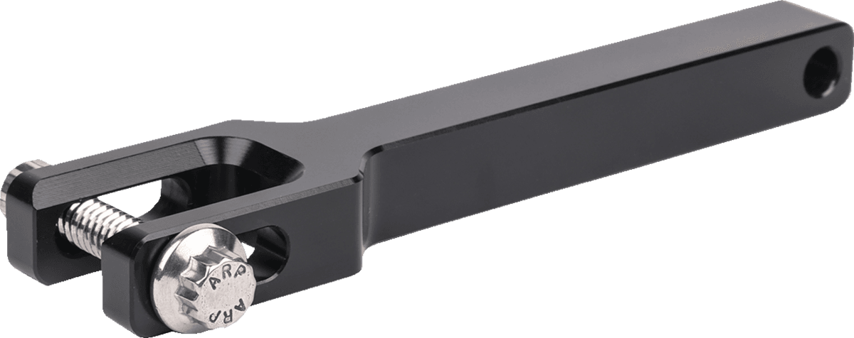 Front extention gauge relocation mount - Black