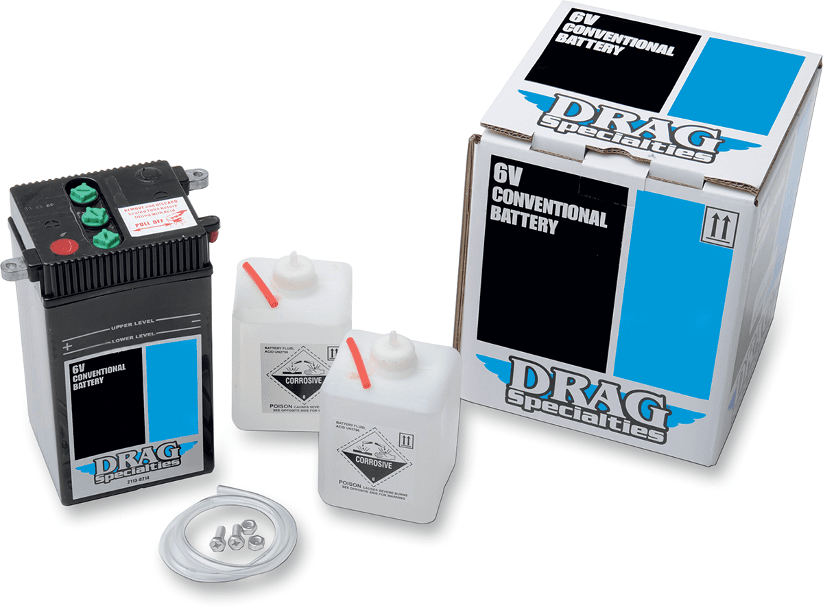 Conventional Battery Kit — Duo Glide FL, EL, FL +4 more 1936-1964