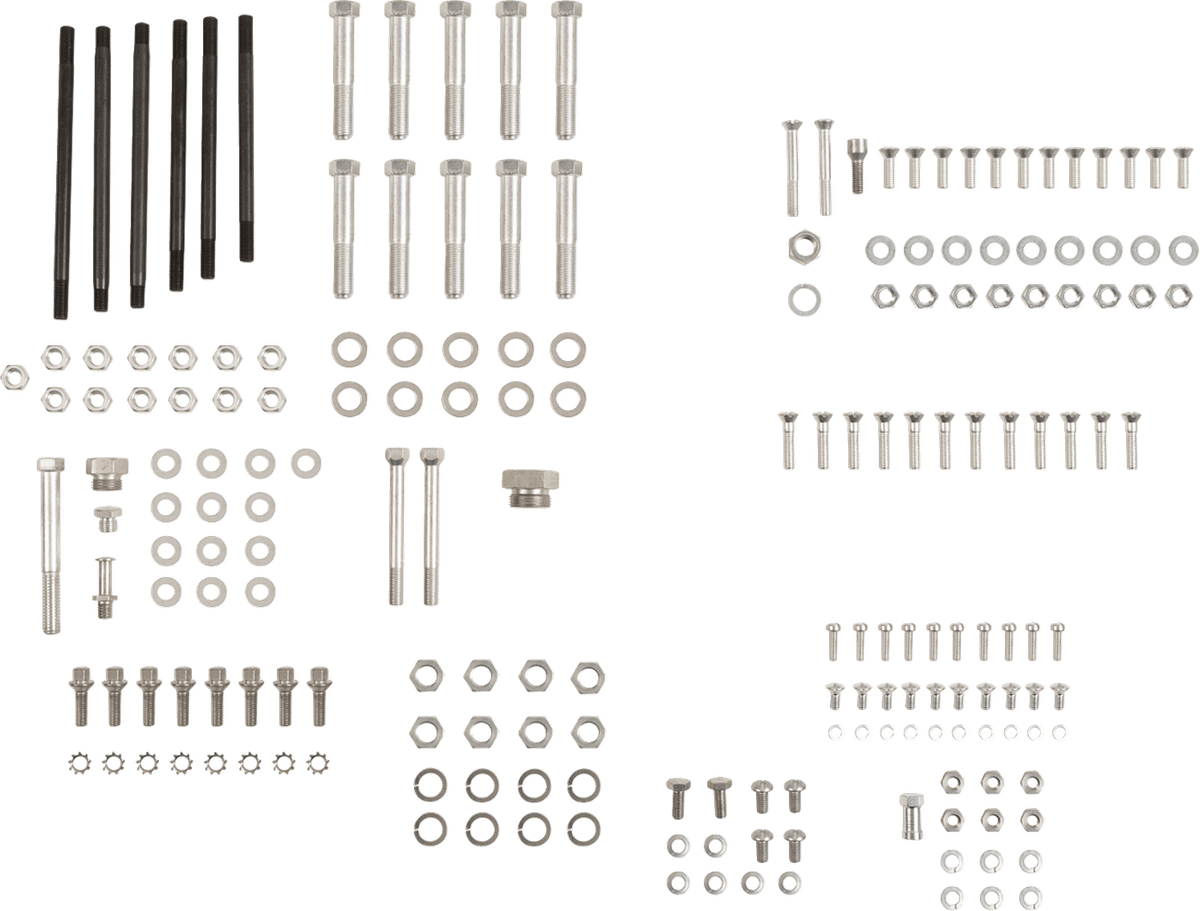 Complete Stock Hardware Kit — 1200 Electra Glide FLH, Duo Glide FL, Electra Glide FL +1 more 1958-1965