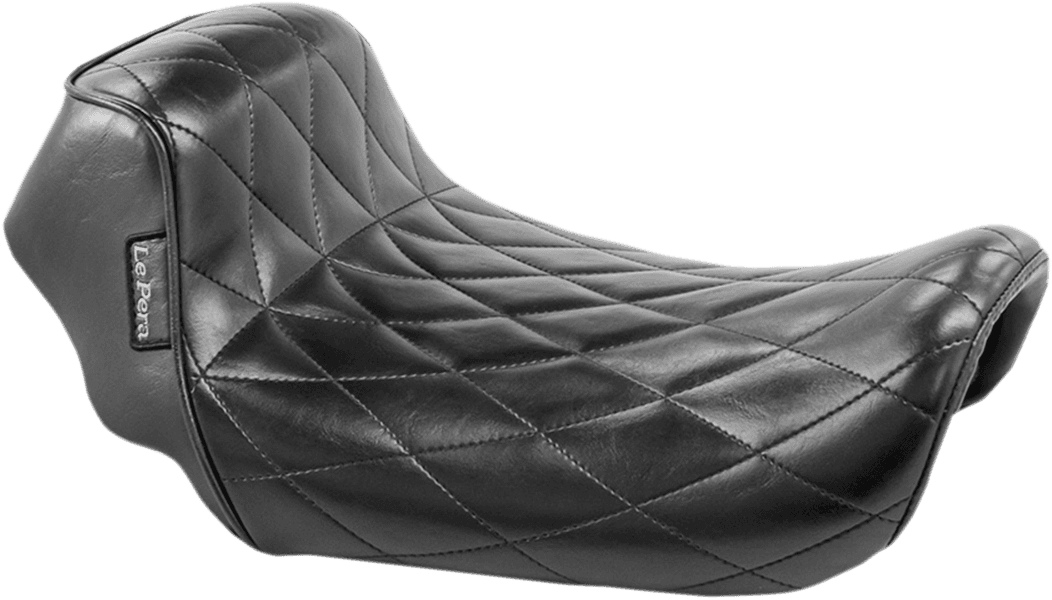 Sprocket Solo Seat — FLD Switchback, FXD Dyna Super Glide, FXDI Dyna Super Glide +1 more 2006-2016
