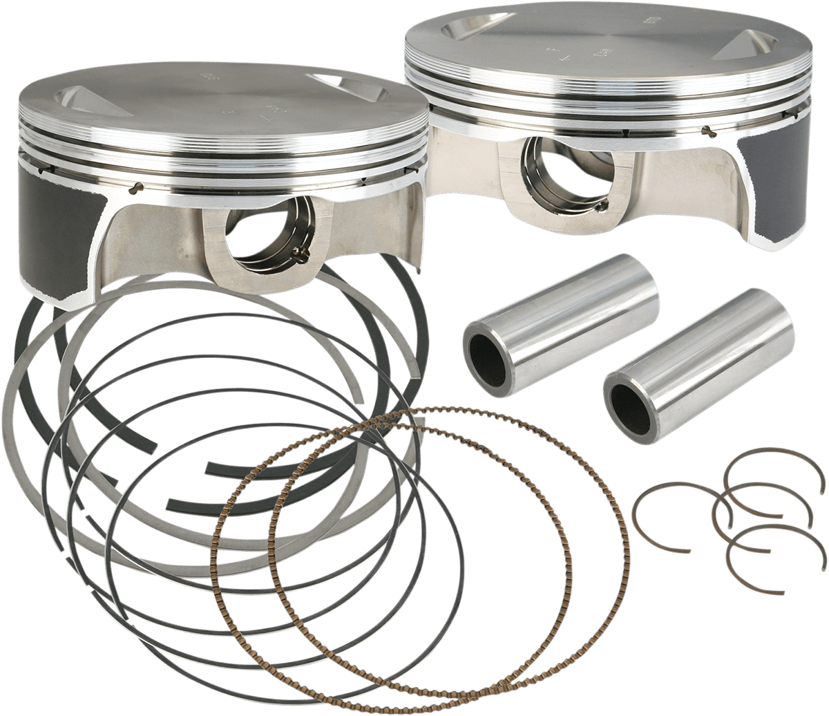 Piston Kit for Hot Set Up Kit® — 15th Anniversary Fat Boy FLSTF, FLD Switchback, FLS Softail Slim +68 more 1999-2016