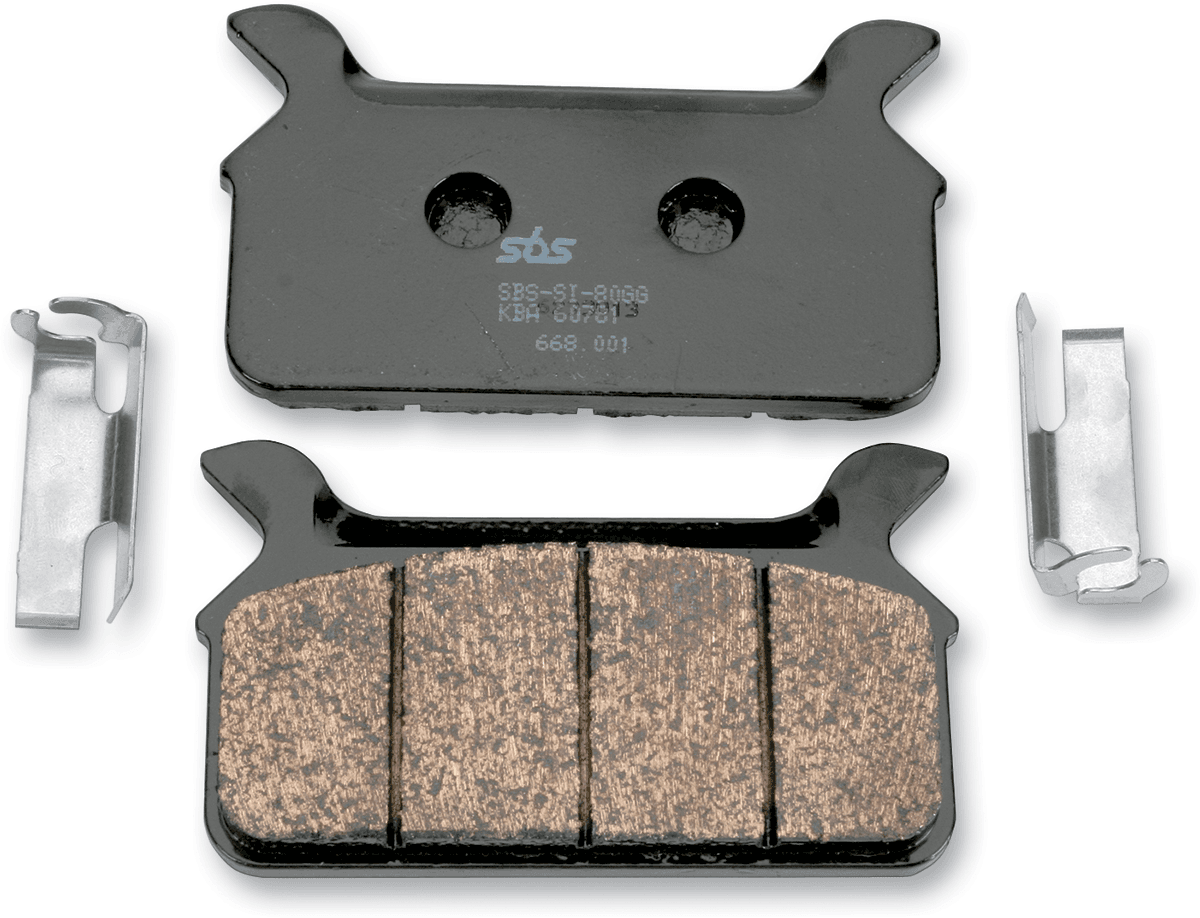 HLS Street Excel Sintered Rear Brake Pads — Electra Glide Classic EFI FLHTCI, Electra Glide Ultra Classic FLHTCU, FLHR Road King +16 more 1986-1999