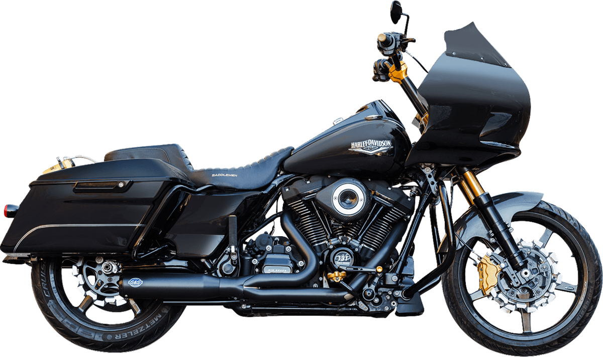 2-into-1 Qualifier Exhaust System — Electra Glide Police  FLHTPI, FLH Electra Glide Revival, FLHFB Electra Glide Highway King +21 more 2017-2024