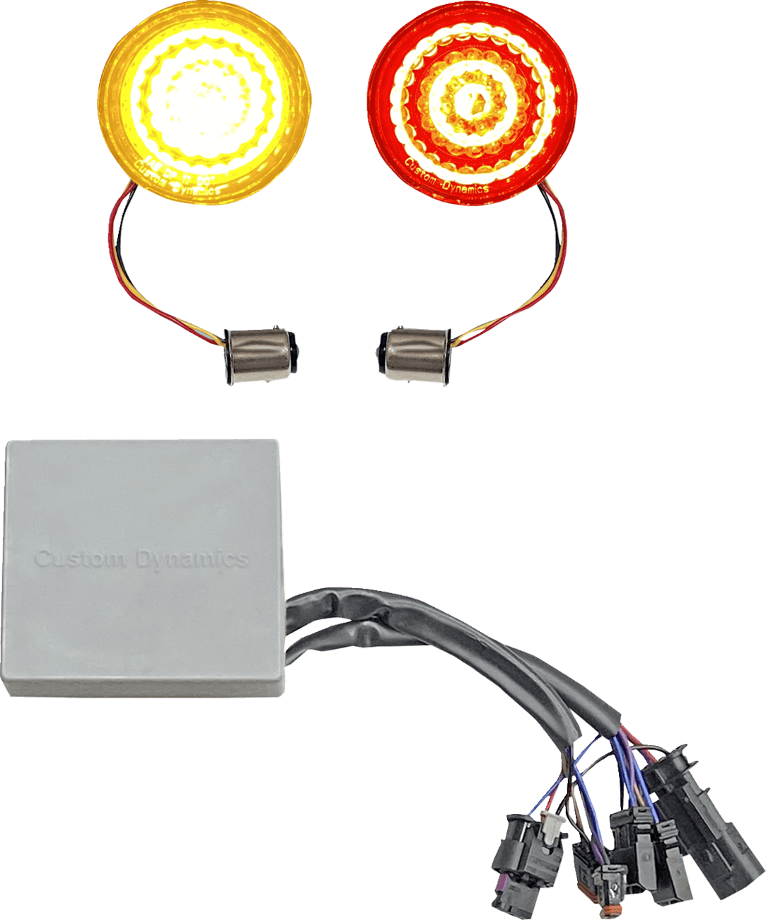SMART LED Bullet Turn Signal Inserts — FLFB Fat Boy 107, FLFBS Fat Boy 114, FLSL Softail Slim 107 +9 more 2018-2024