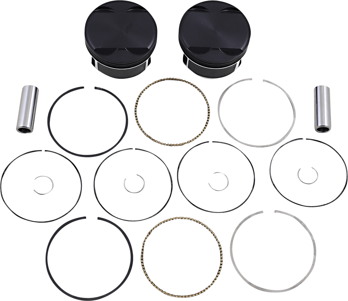 Piston Kit — FLFBS Fat Boy 114, FLHCS Heritage Classic 114, FLHR Road King +15 more 2017-2023