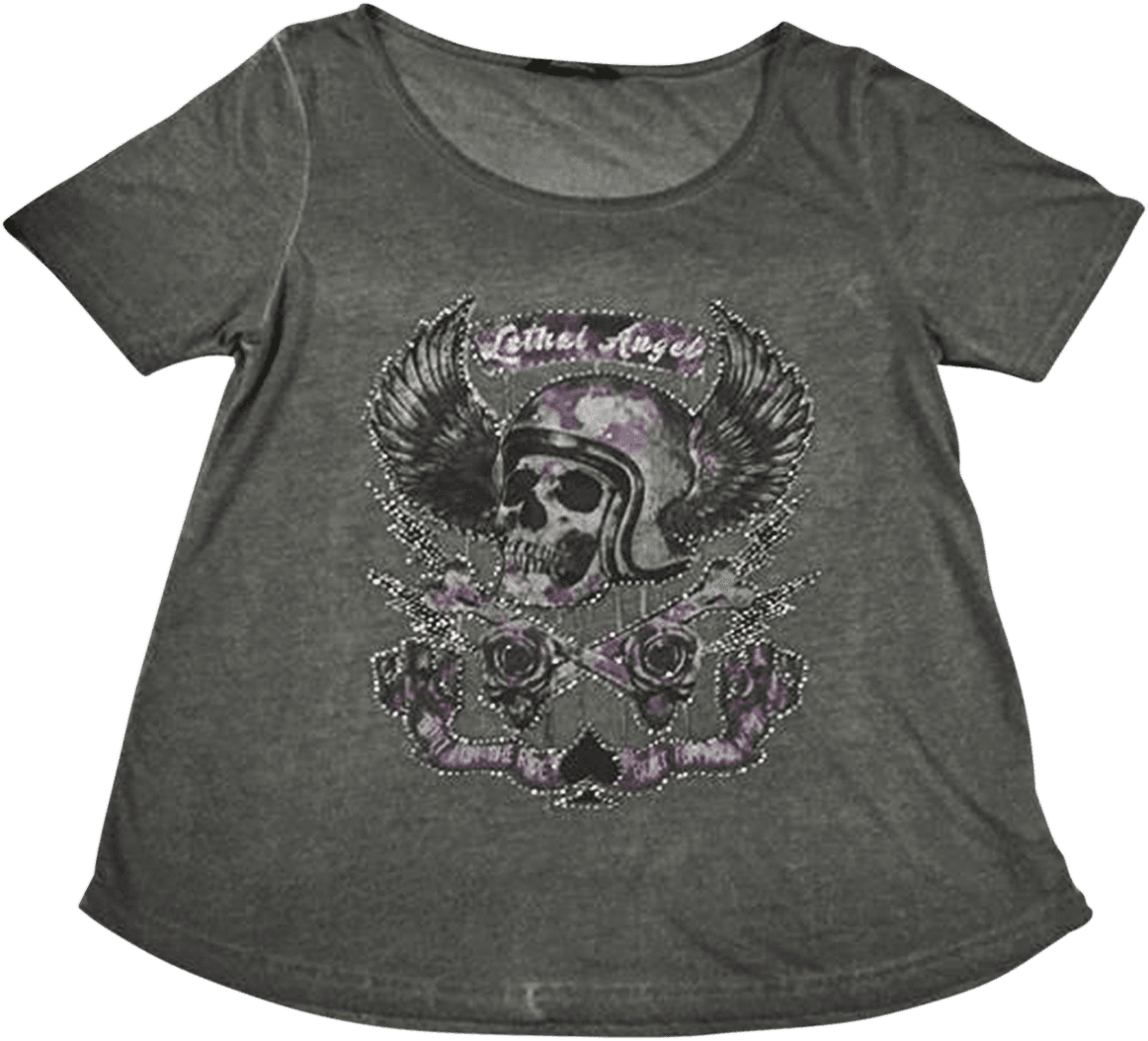 Women's Sinwheels T-Shirt - Gray - 1X