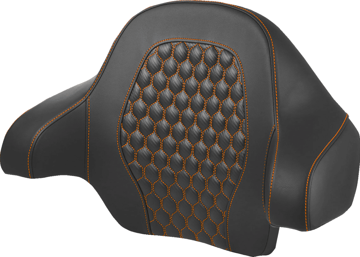 Honeycomb Tour Pack Backrest Pad — CVO Road King FLHRSE, Electra Glide Police  FLHTPI, Electra Glide Ultra Classic Low FLHTCUL +23 more 2014-2024