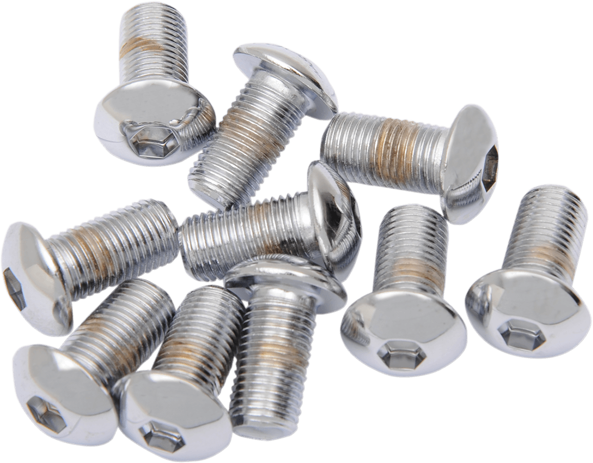 Bolts - Button Head/Replacement - 3/8"-24 x 1" - 10 Pack