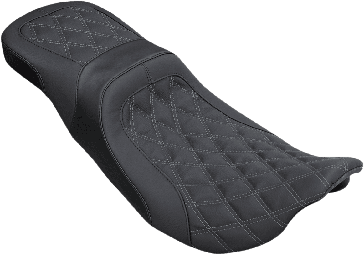 Weekday™ 2-Up XL Seat — Plain — CVO Road King FLHRSE, Electra Glide Police  FLHTPI, Electra Glide Ultra Classic Low FLHTCUL +41 more 2008-2023