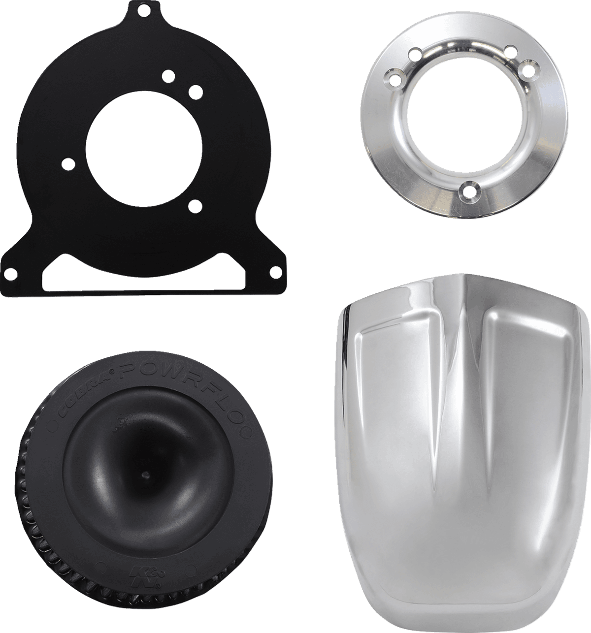 PowrFlo Air Intake Kit — FLDE Deluxe 107, FLFB Fat Boy 107, FLHC Heritage Classic 107 +10 more 2018-2022