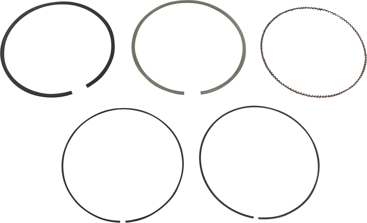 High-Performance Replacement Ring Set — 15th Anniversary Fat Boy FLSTF, Electra Glide Classic FLHTC, Electra Glide Ultra Classic FLHTCU +49 more 1999-2006