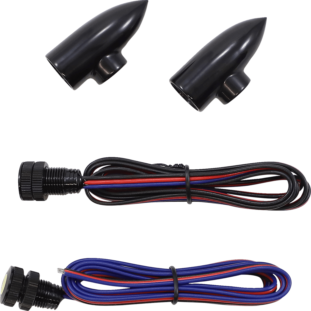LightningBullet - Marker LIghts - Amber/White - Black