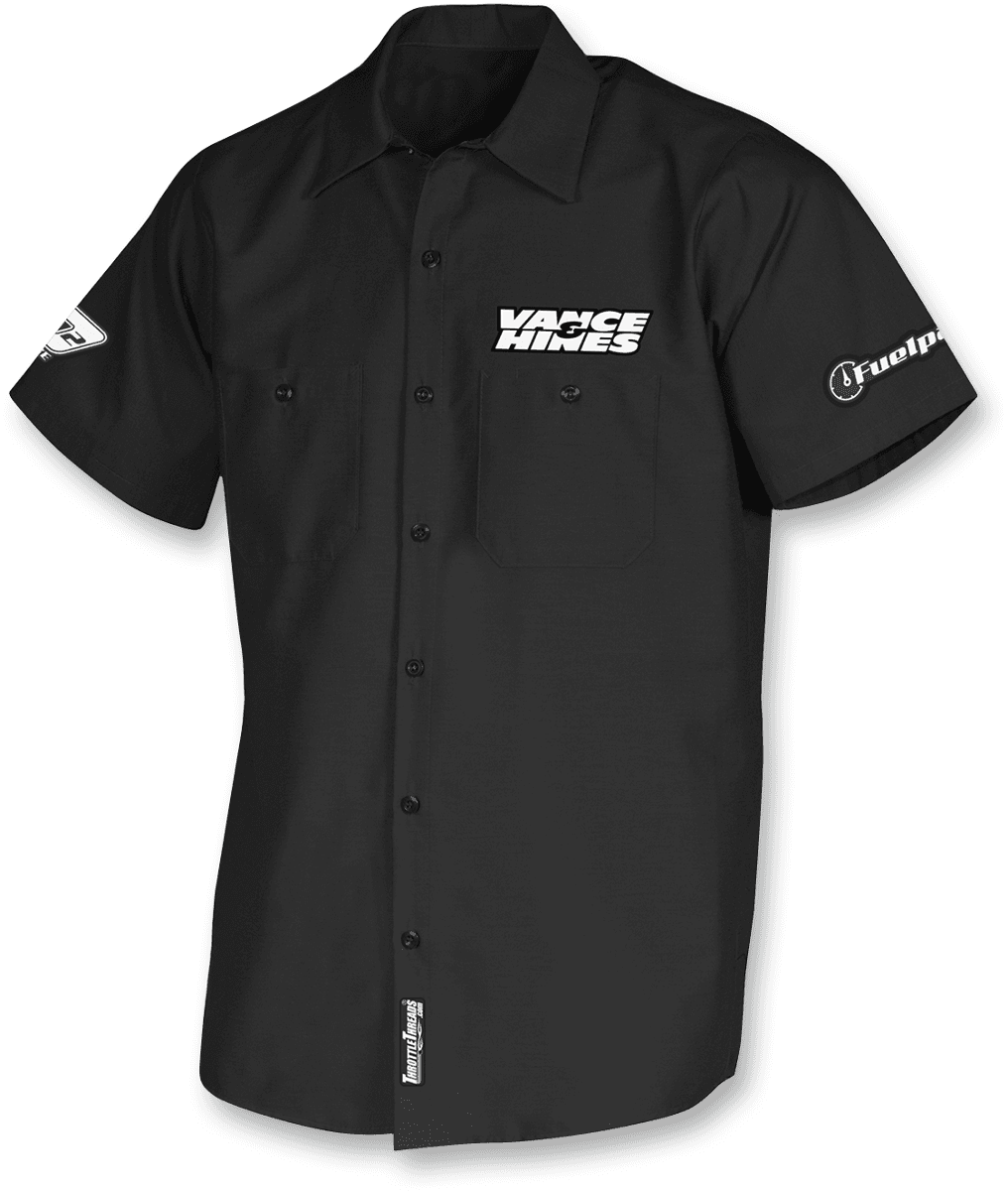 Vance & Hines Shop Shirt - Black - 2XL