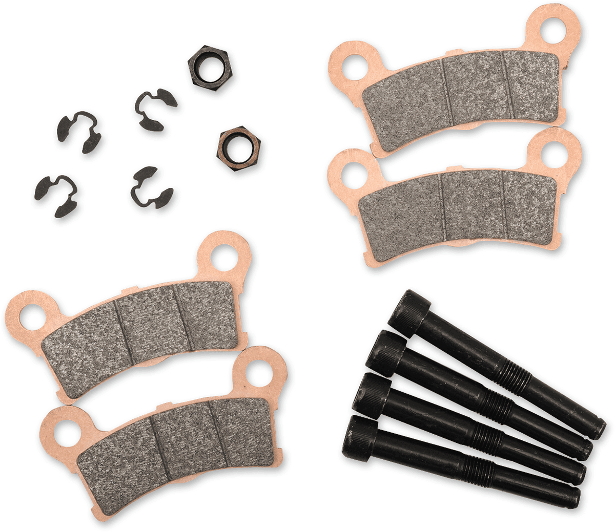 HLS Street Excel Sintered Rear Brake Pads — FLHTCUTG Tri Glide Ultra, FLHXXX Street Glide Trike 2009-2013