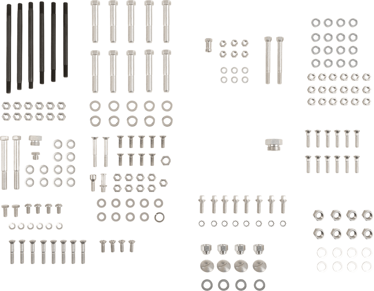 Complete Stock Hardware Kit — 1200 Electra Glide FLH, Electra Glide FL 1966-1969