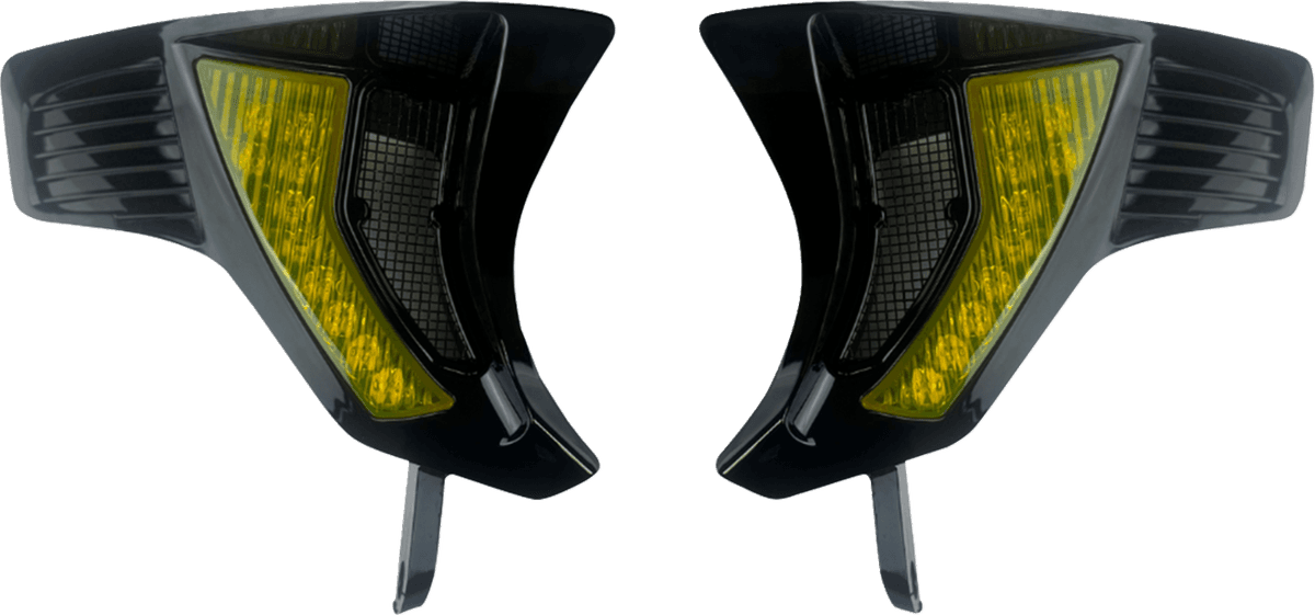 Shark Demon® Integrated Front Turn Signal Vents — FLTRT Road Glide 3, FLTRX Road Glide, FLTRXSE CVO Road Glide +2 more 2023-2026