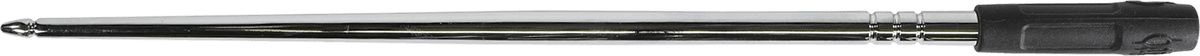 Antenna - 12" - Flexible Base - Chrome