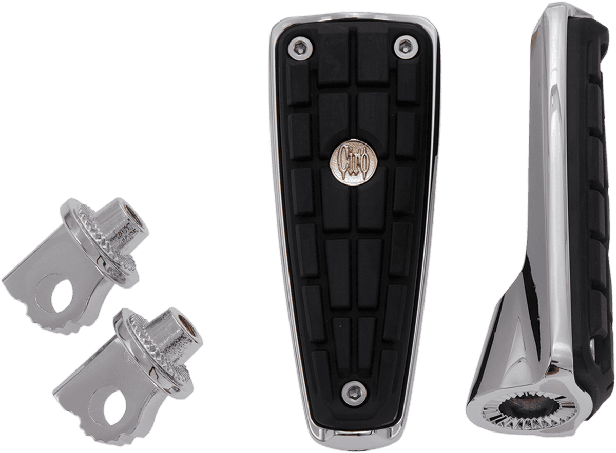 CMX Foot Pegs - Chrome - with Mount