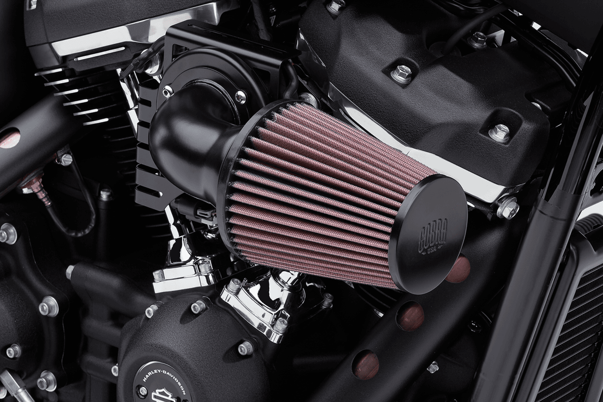 Cone Air Intake - Black - Touring/Trike