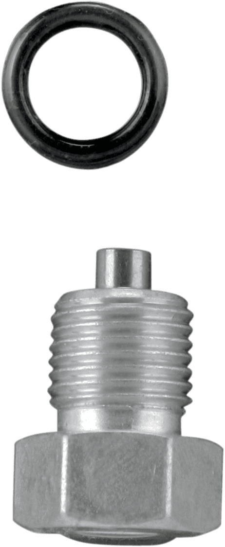 Drain Plug - Oil Tank with Gasket - Magnetic - Zinc