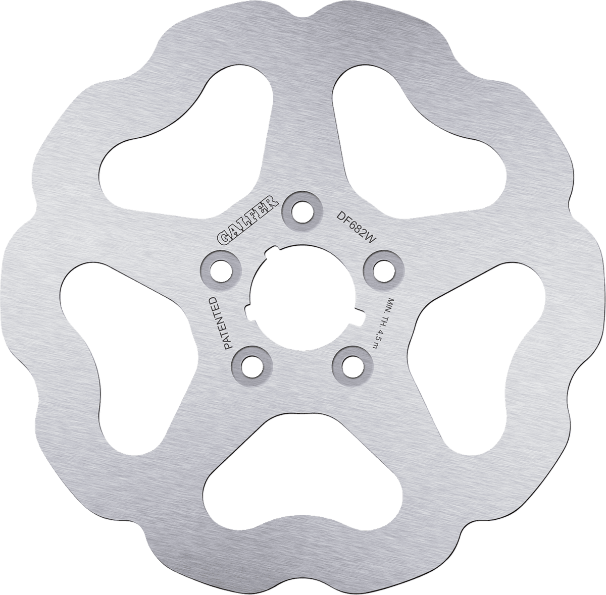 Brake Rotor - Rear - Solid Mount