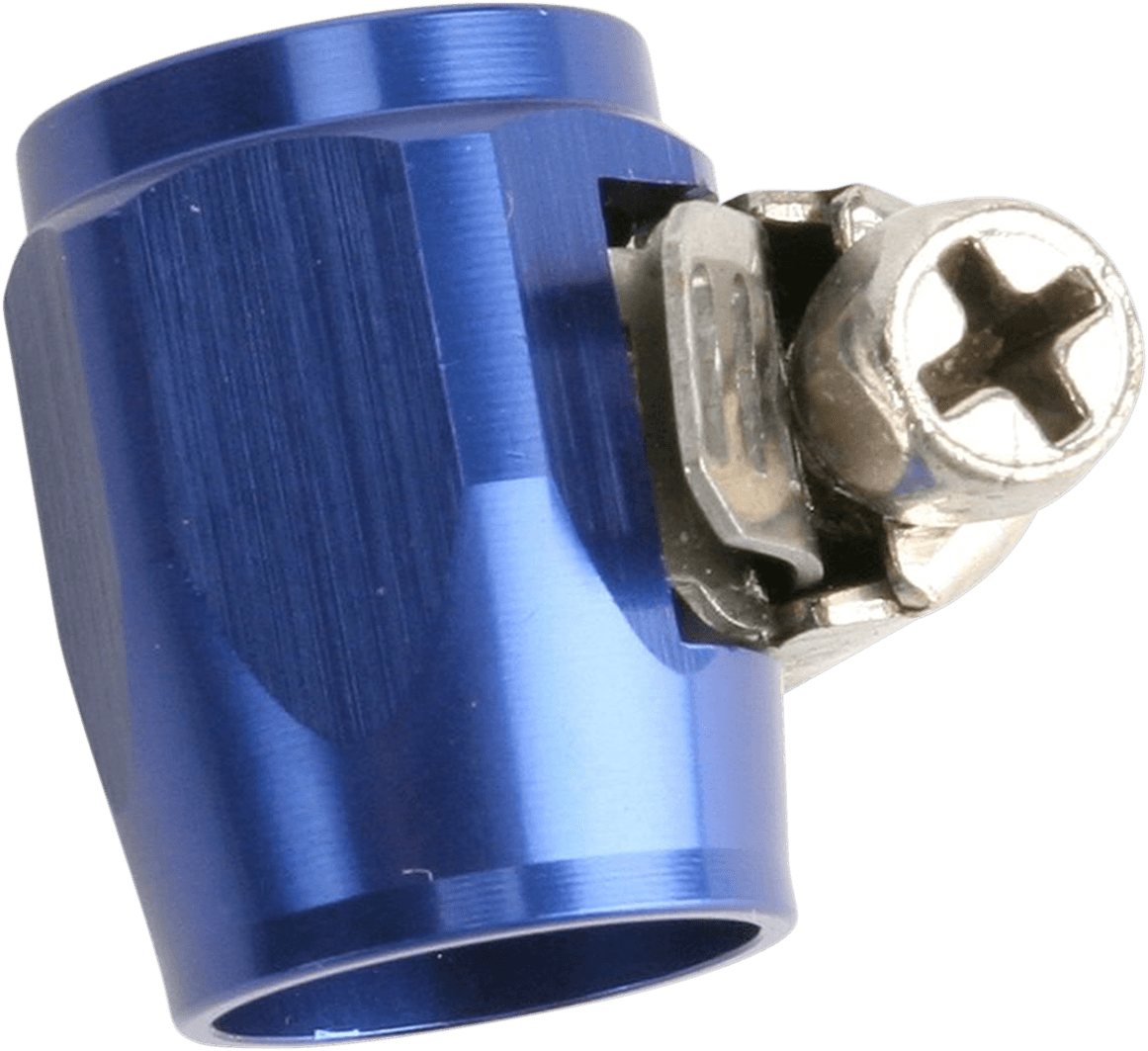 Hose Finisher - 1/4" - Blue