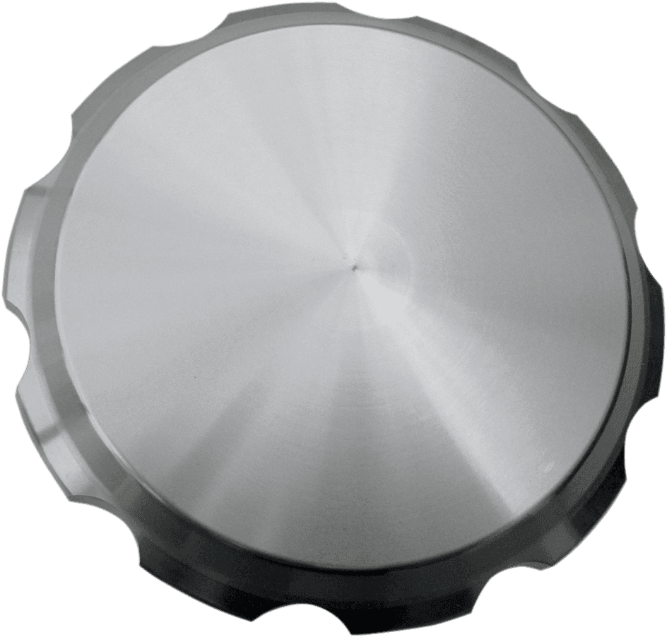 Gas Cap - Smooth - Clear/Sliver - Harley-Davidson