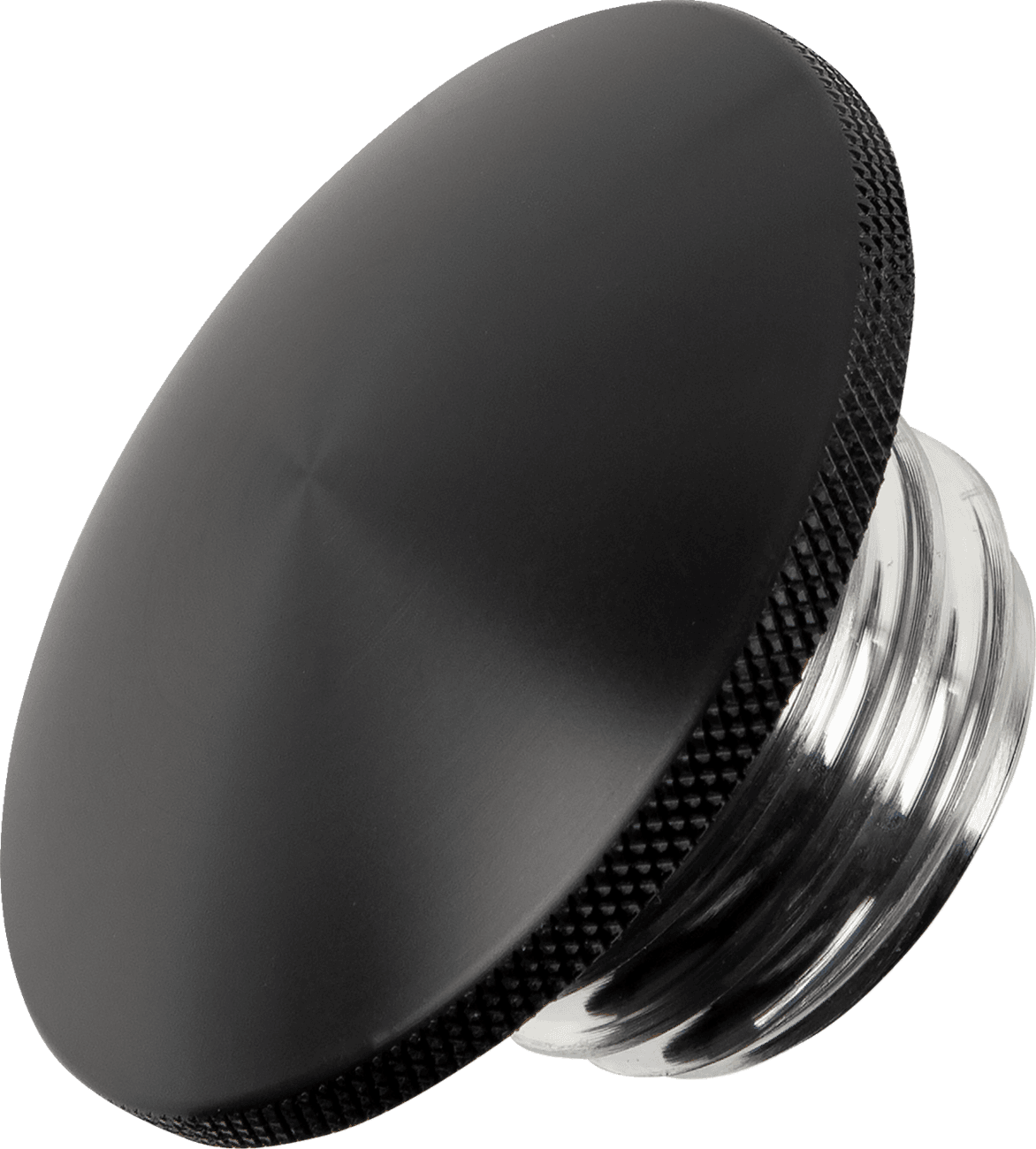 Gas Cap - Knurled - Black - Harley-Davidson