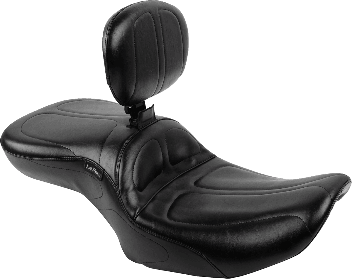 Maverick Seat - with Backrest - Black - FLH/FLT '23-'25