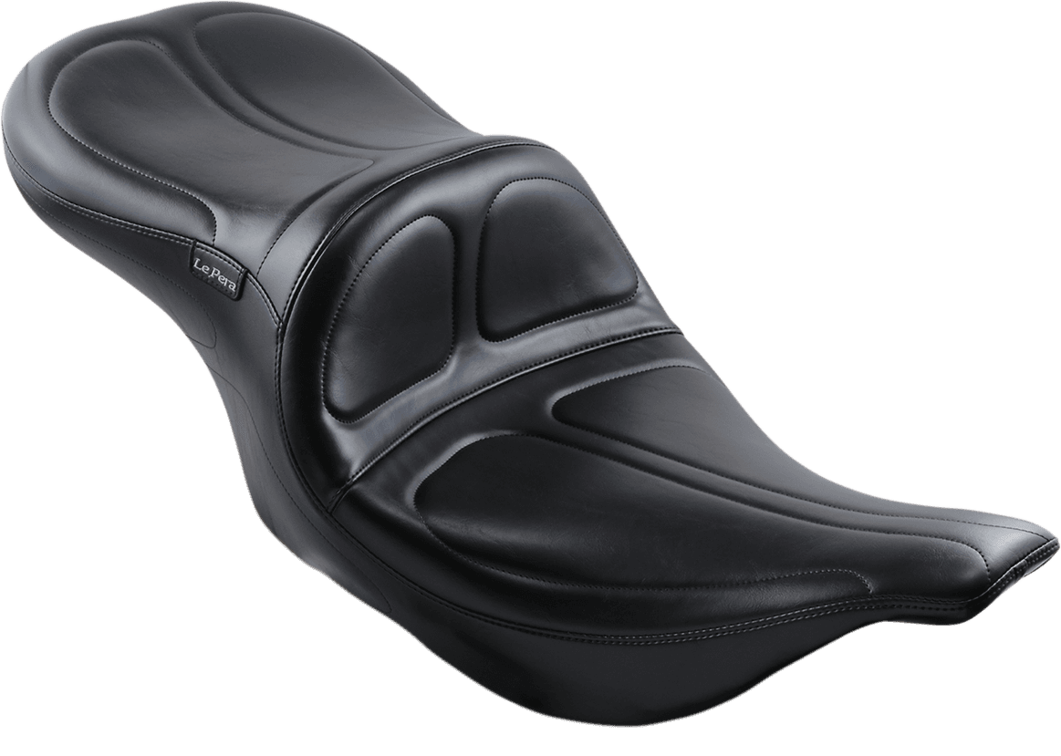 Maverick Seat - without Backrest - Stitched - Black - FLH/FLT '02-'07