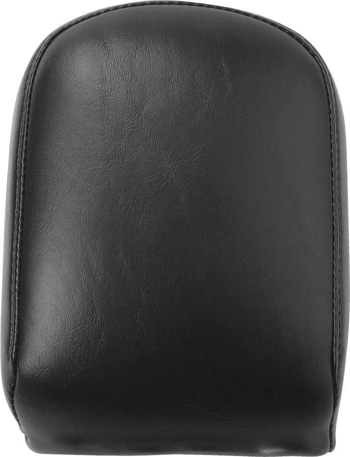 Backrest Pad - Smooth - Black w/o Studs
