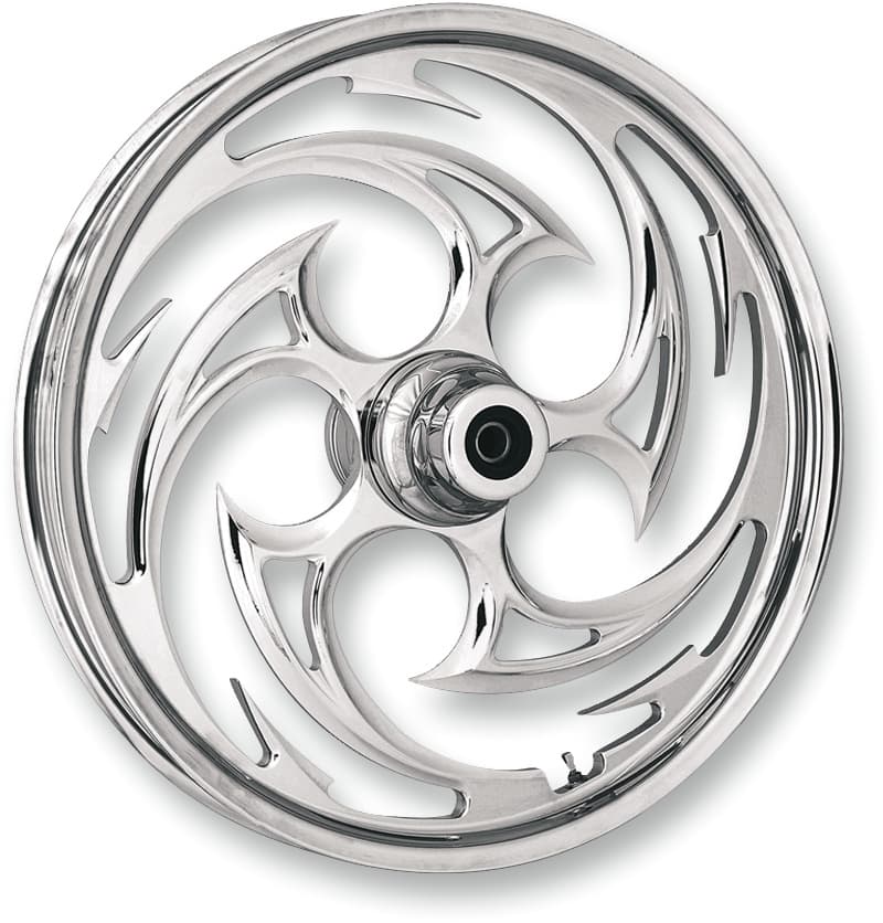 Wheel - Savage - Front - Dual Disc/without ABS - Chrome - 21x3.5 - '00-'07 FLT