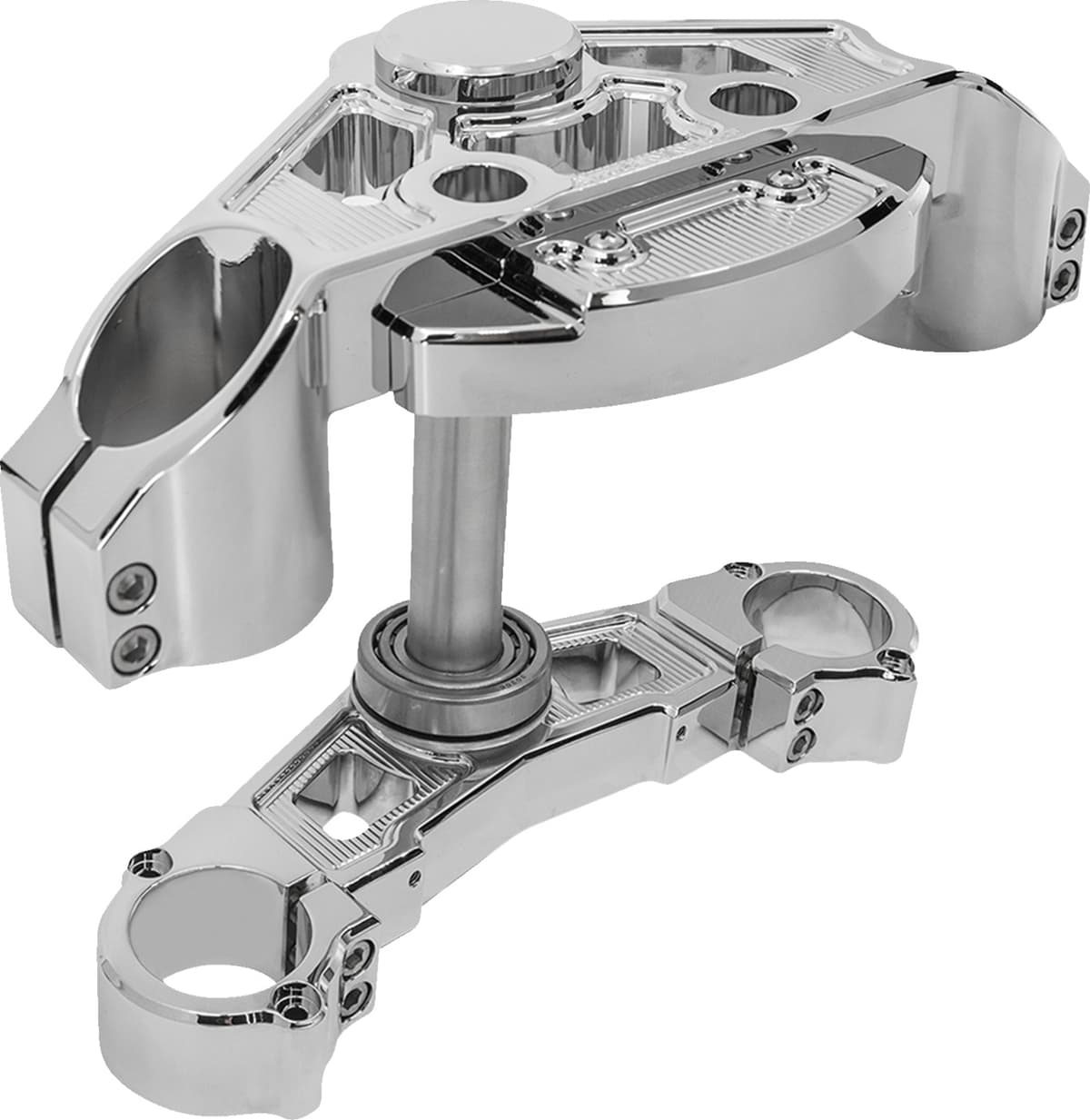 Triple Tree - Chrome - + 2"