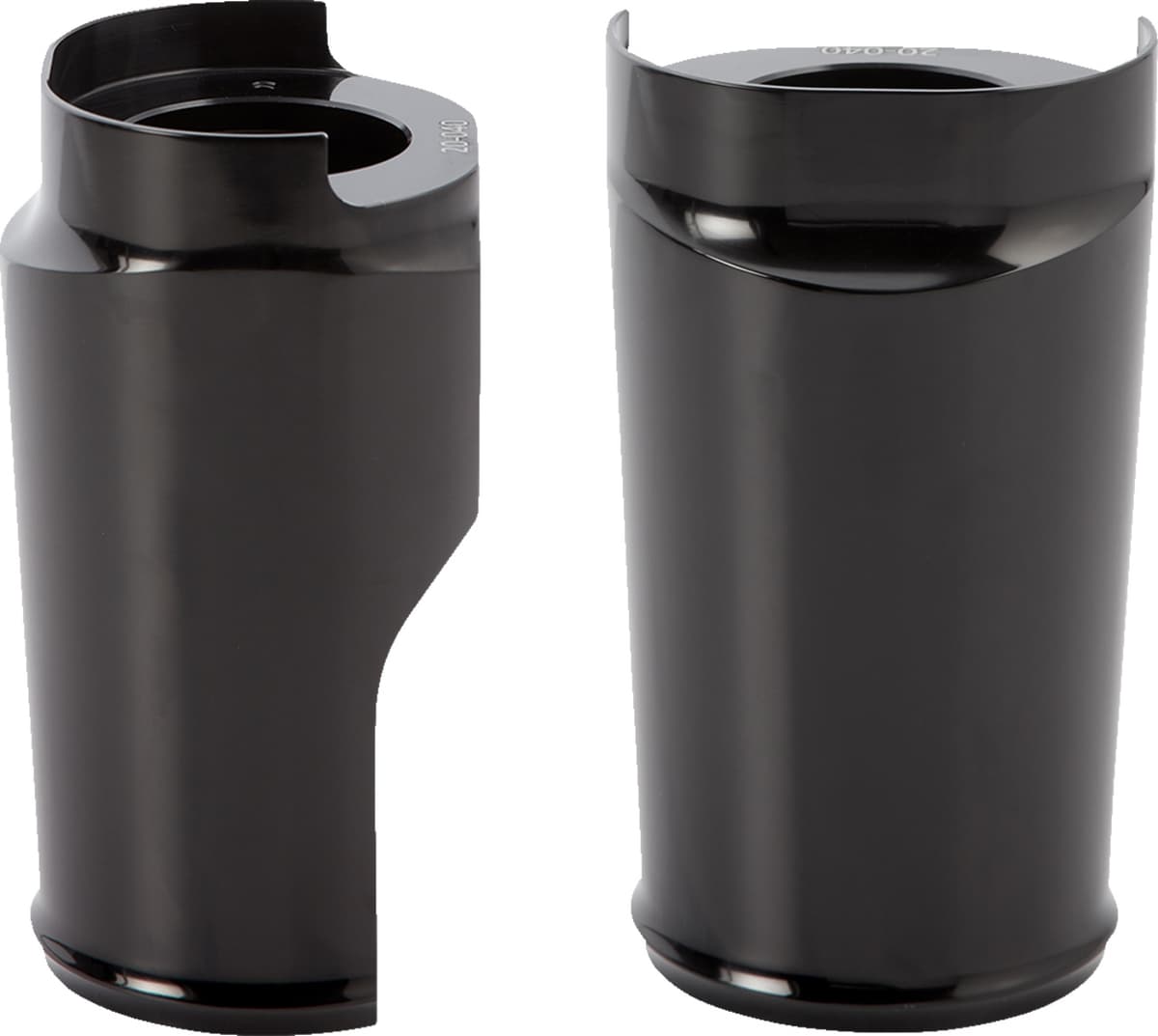 Fat Tire Fork Boot Cover - Black Anodized - Smooth