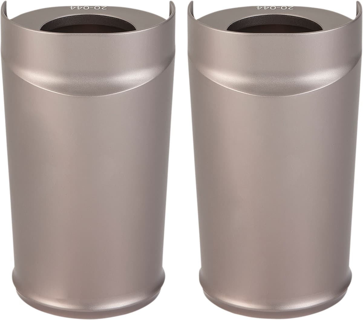 Fork Boot Cover - Titanium Anodized - Smooth