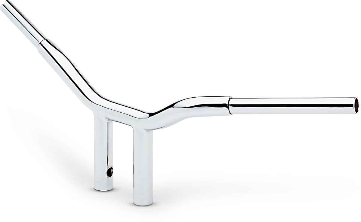 Kage Fighter Welded Straight-Riser Handlebar - One Piece - 8" - Chrome