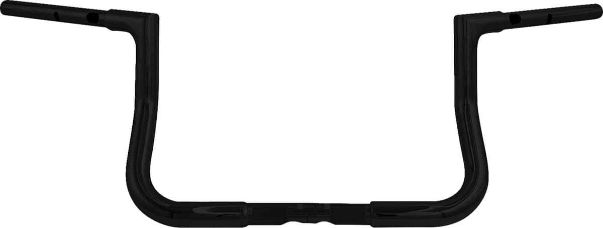 1-1/4" EZ Install Flat Top Handlebar - 10" - Black