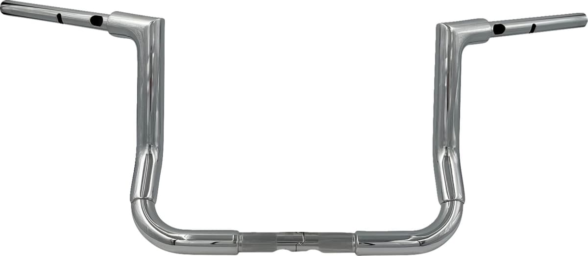 1-1/2" EZ Install Flat Top Handlebar - 12" - Chrome