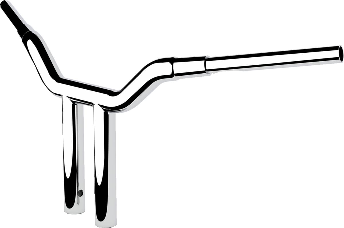 1-1/2" Kage Fighter T-Bar - 12" - Chrome