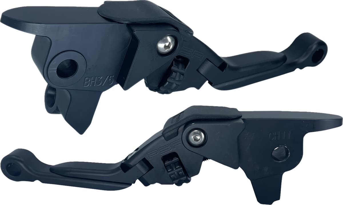 Anthem Pro Adjustable Lever Set for Harley Models - Black