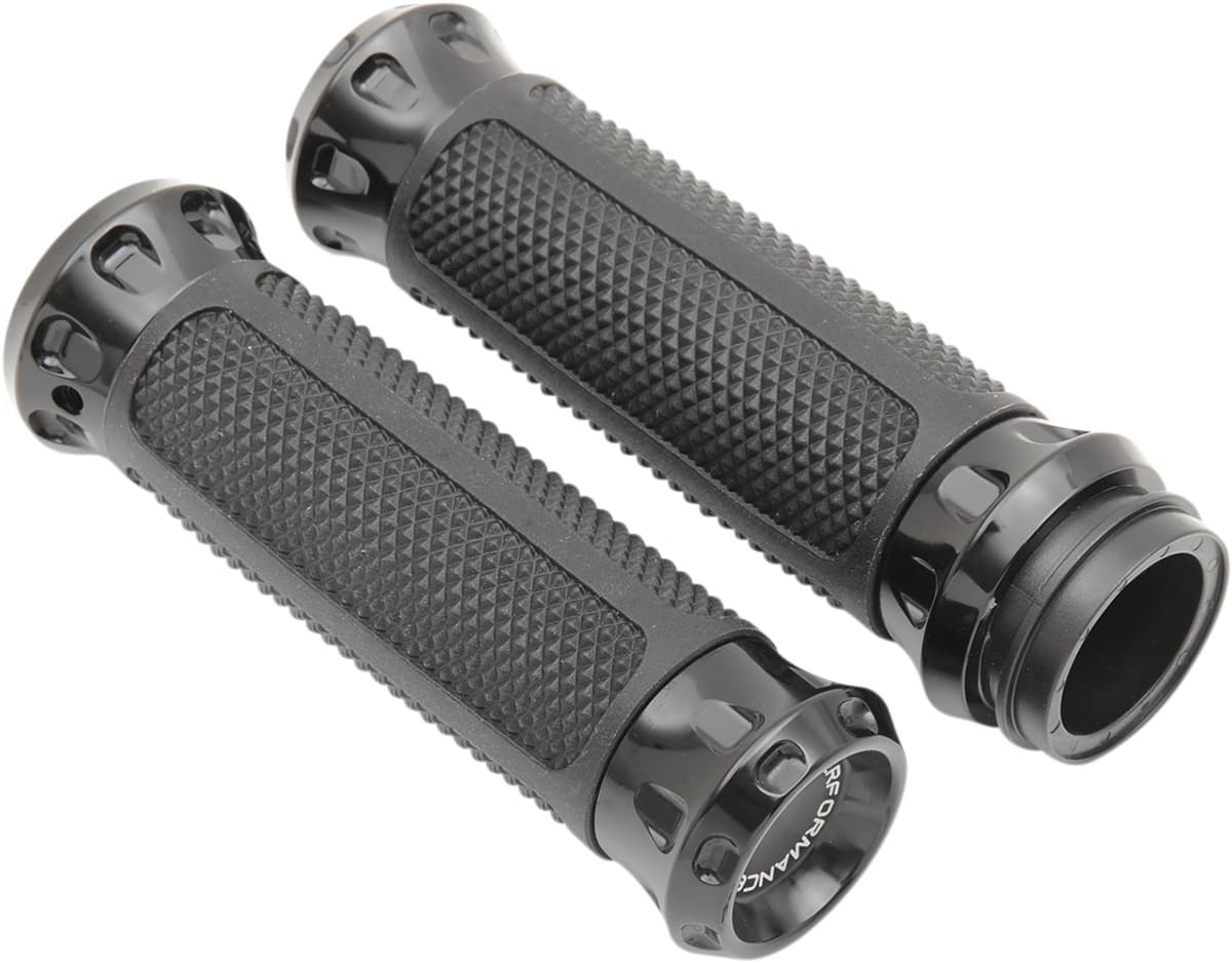 Overdrive Custom Grips - TBW - Black