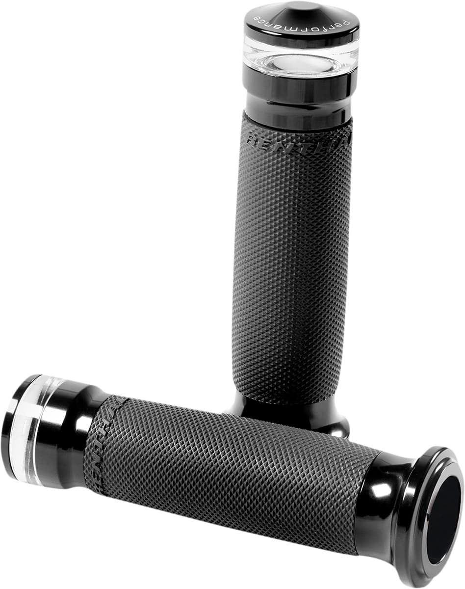 Vision Series Contour LED Turn Signal Grips - TBW - Black
