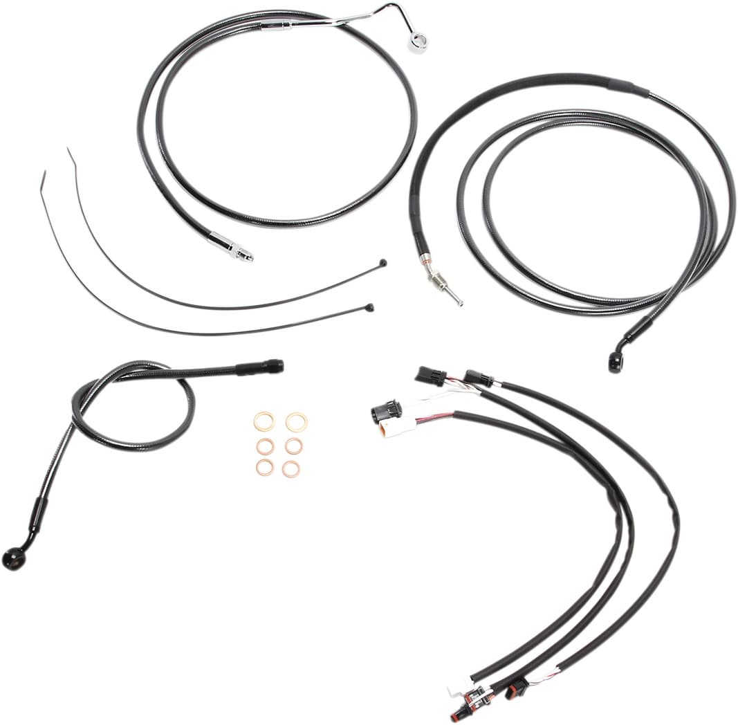 Black Pearl™ Upper Handlebar Installation Kit - 12"-14" - '17-'20 FLTR