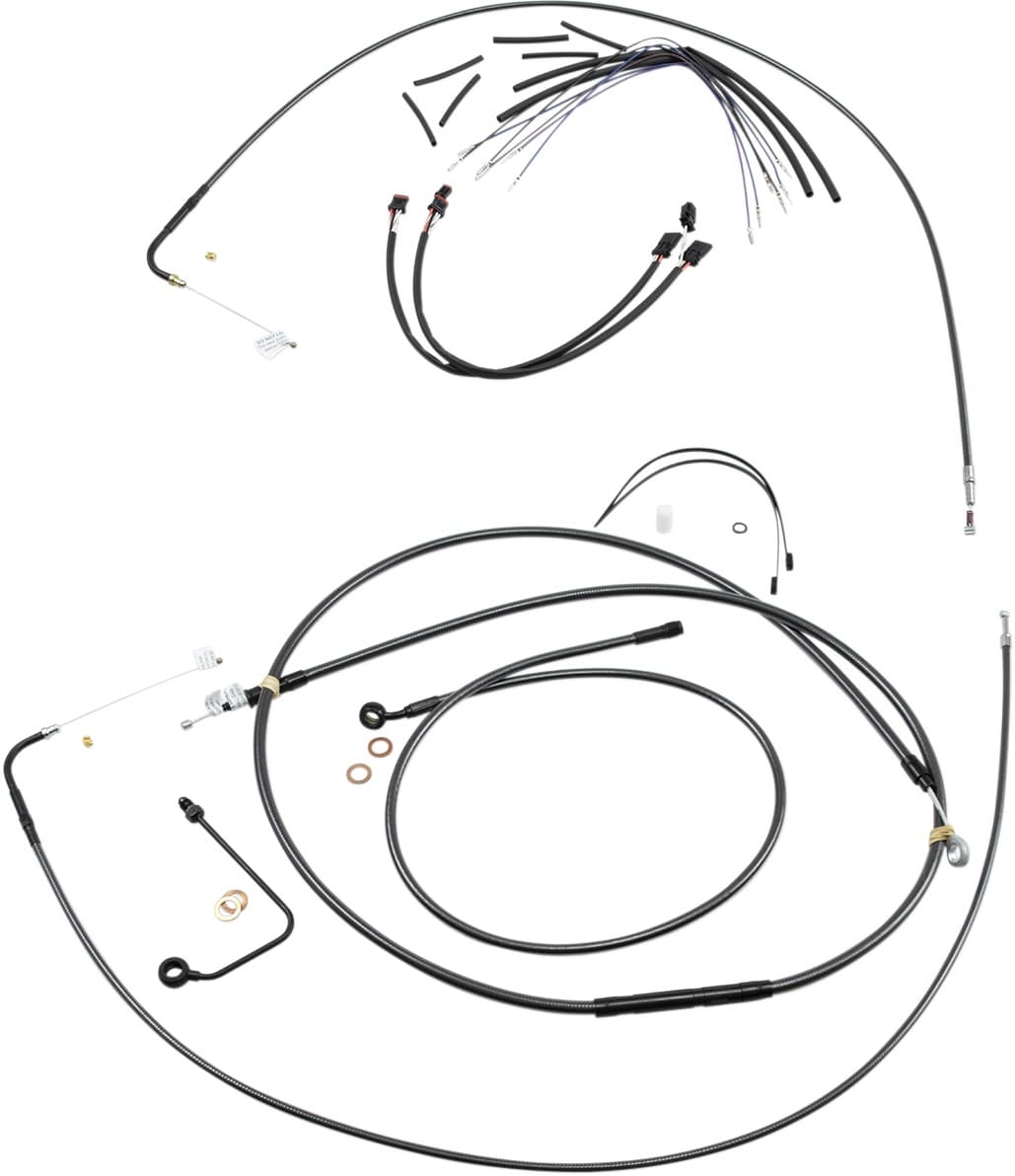 Black Pearl™ Upper Handlebar Installation Kit - 18"-20" - '17-'19 FLHR