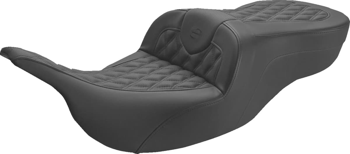 Roadsofa™ Seat - Full Lattice Stitch - without Backrest - FLT/FLH '97-'07