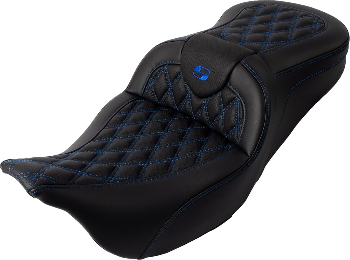 Roadsofa™ Seat - with Backrest - Blue Stitch - FL '08-'23