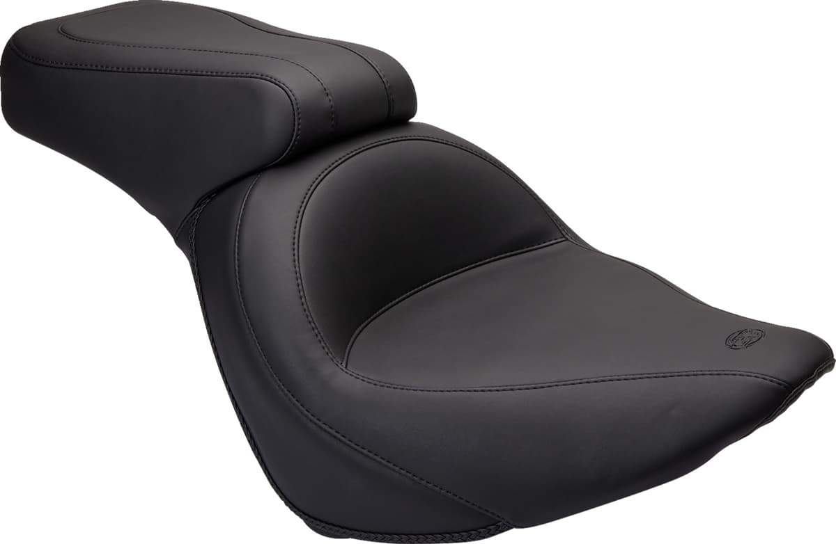 Vintage Style Seat - Standard - Smooth - Black - FXST