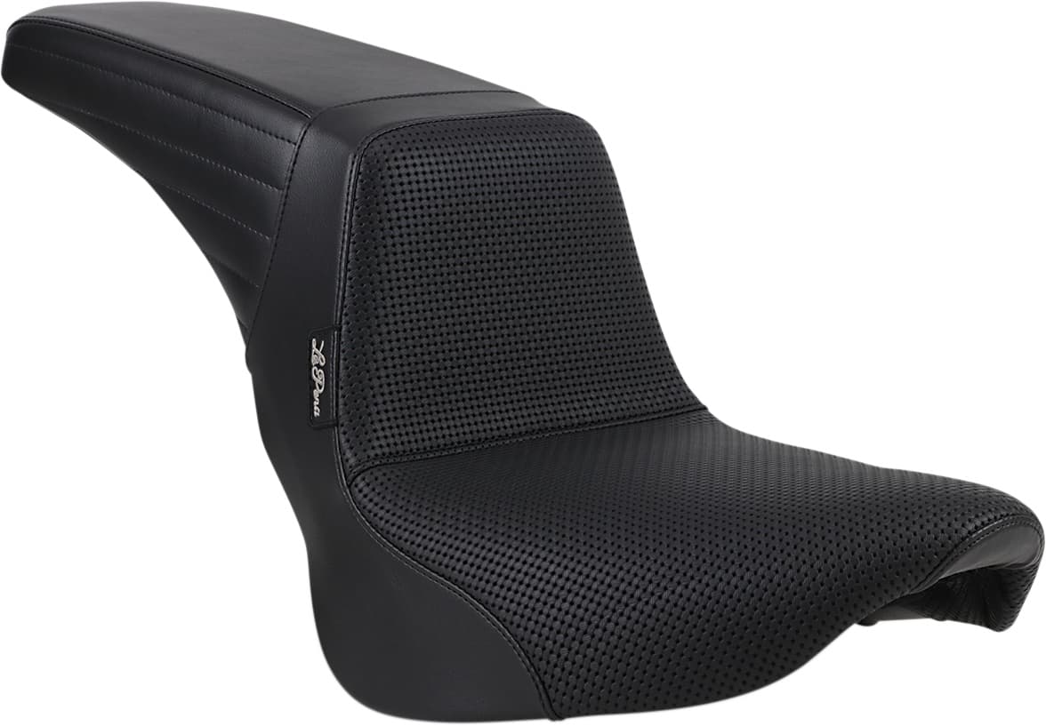 Kickflip Seat - Basketweave - Black - Softail '18-'23